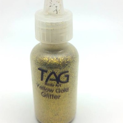 TAG Body Art Glitter Yellow Gold